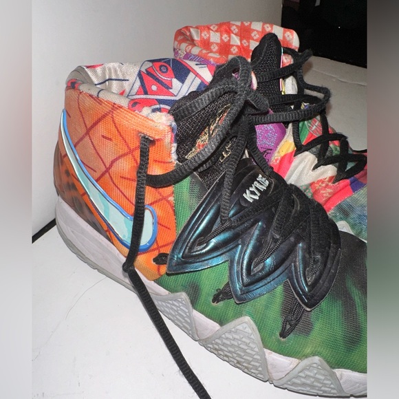 NIKE Kybrid S2 Pineapple Youth Size 5c Youth Kyrie Irving Basketball Shoes - Picture 4 of 10